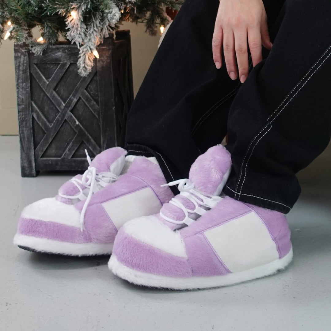 Plush Sneaker Slippers™ for Men & Women - Plush Slippers BOGO