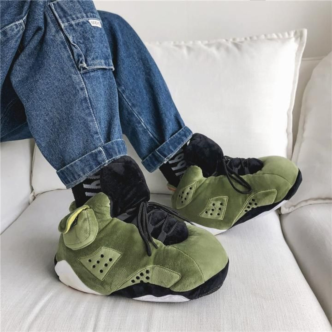 Plush Sneaker Slippers™ for Men & Women - Plush Slippers BOGO