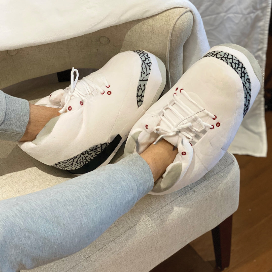 Sneaker Slippers™ - Plush Slippers