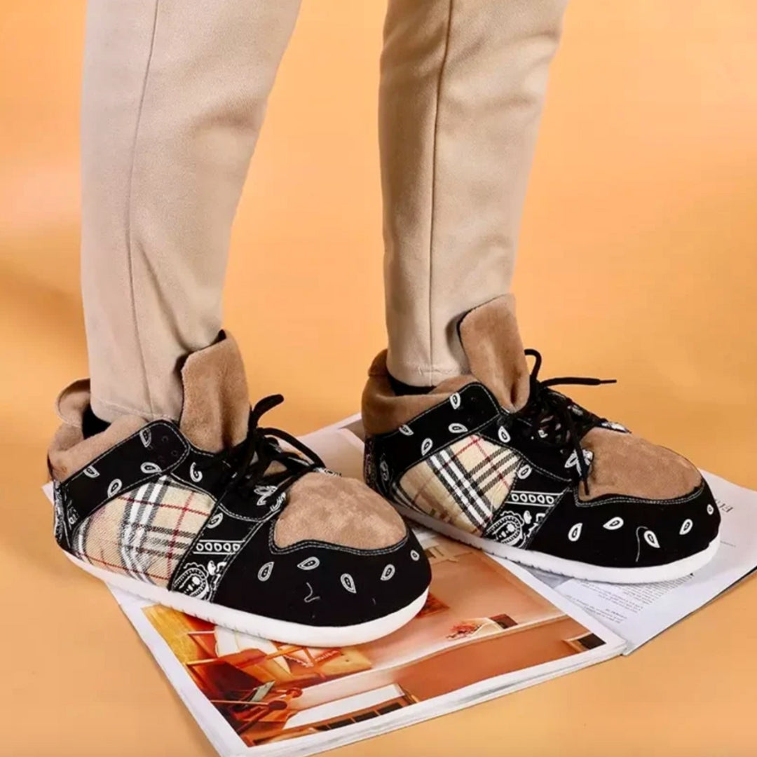 Sneaker Slippers™ - Plush Slippers