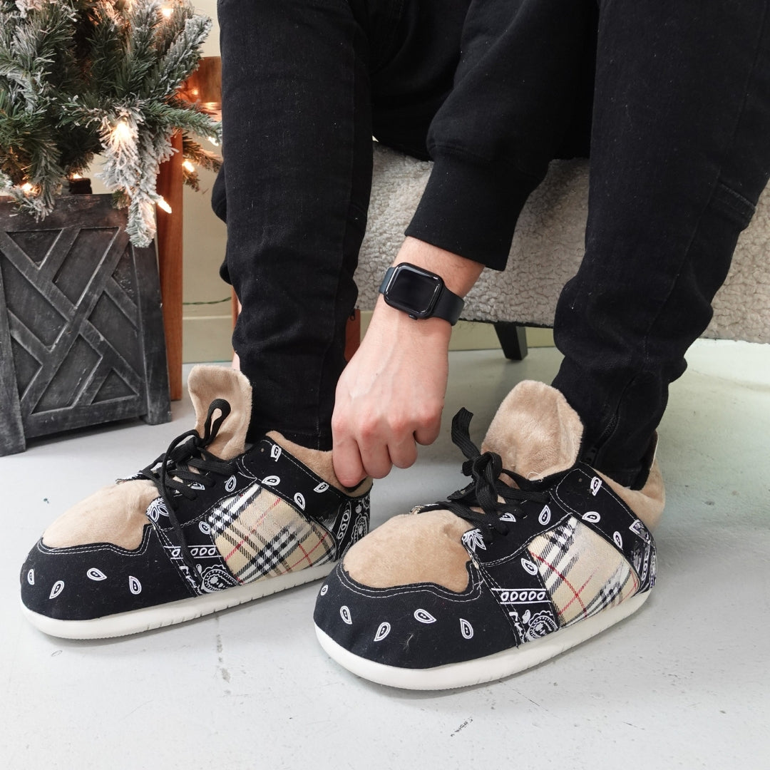 Plush Sneaker Slippers™ for Men & Women - Plush Slippers BOGO