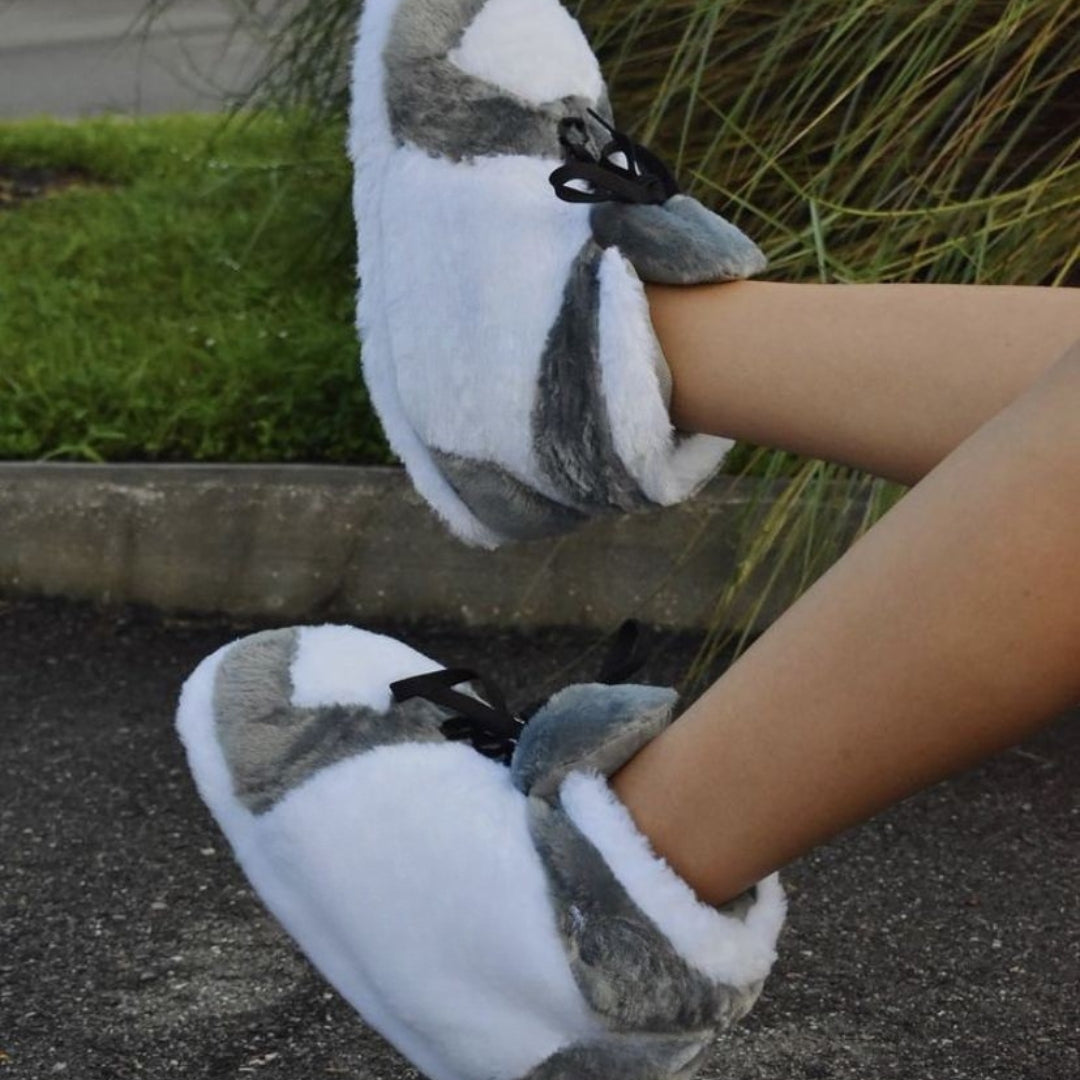 Plush Sneaker Slippers™ for Men & Women - Plush Slippers BOGO