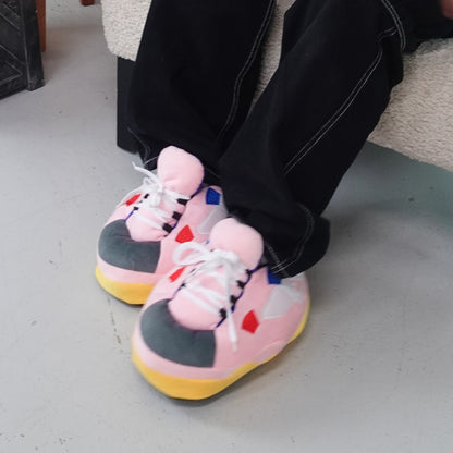 Sneaker Slippers™ - Plush Slippers