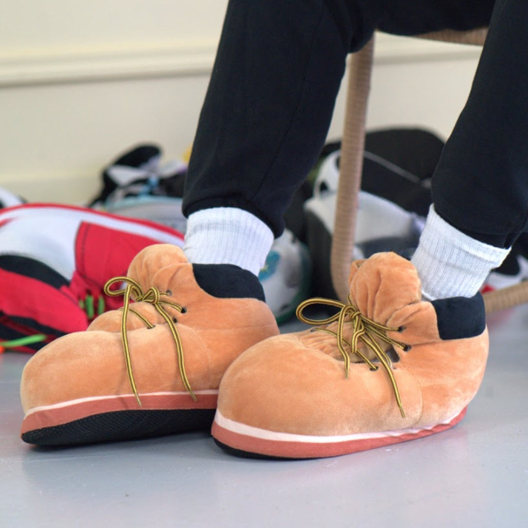 Plush Sneaker Slippers™ for Men & Women - Plush Slippers BOGO